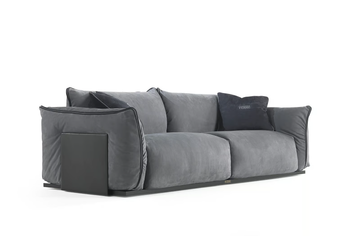 CLAPTON - 3 seater fabric sofa by Gianfranco Ferré Home - view 3